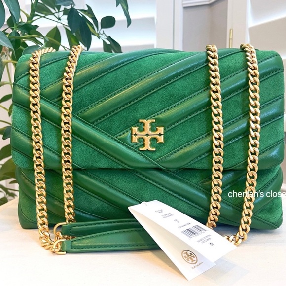 NEW Tory Burch Chevron Kira Bombe with tags - Picture 4 of 4